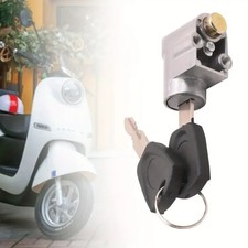Chiave Antifurto Batteria Sella Tubo Guscio Zincato per Biciclette Elettriche