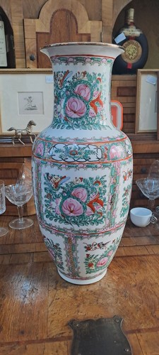 Elegante vaso cinese - , in