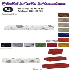 Copricuscino 1 2 3 posti seduta divano poltrona Brio Hessense Cuore Shabby