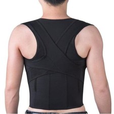 TUTORE CORRETTORE POSTURALE SUPPORTO SCHIENA FASCIA BUSTO POSTURA SPALLE M-105cm