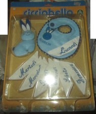 Cicciobello Giochi Preziosi SET PAPPA TUTTI I Giorni BLU Vestitino Outfit Abito