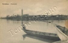 Cartolina di Portalbera, barca