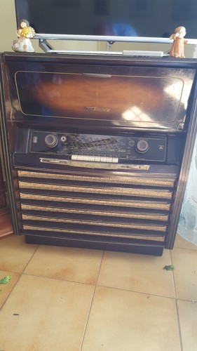 Mobile radio anni legno - mobile,