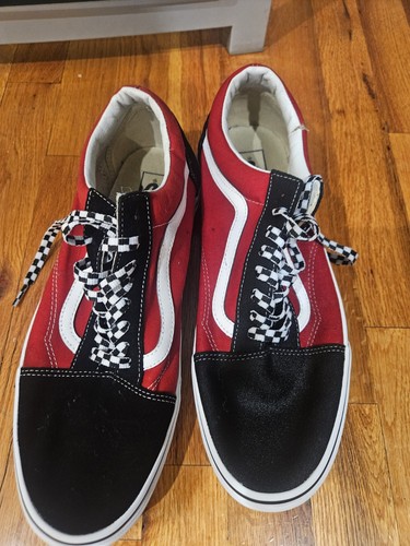 Sneakers basse vans uomo rosse - sneakers,