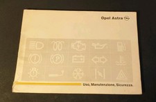 Vintage Libretto Originale ,USO, MANUTENZIONE, SICUREZZA. Opel Astra 2002