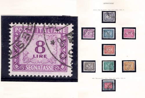 Italia 1955 segnatasse - italia,