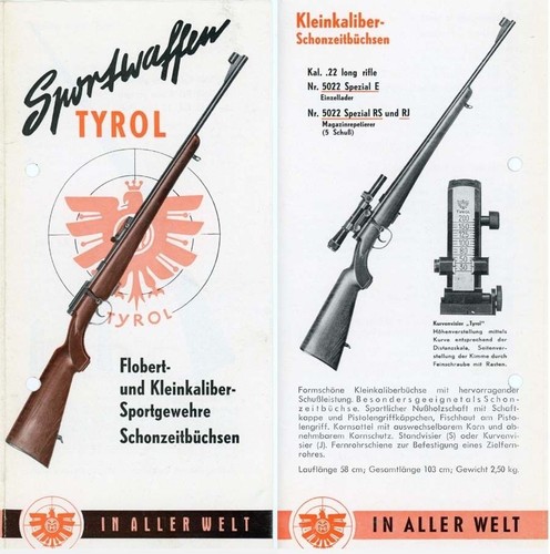 Tirolo 1958 fucili sportivi