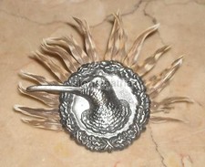 MONTAGNA_CACCIA_UCCELLI_BECCACCIA_INUSUALE RARA SPILLA_DECORATIVA_DA COLLEZIONE