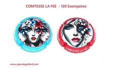 NEWS - 2 CAPSULES DE CHAMPAGNE - COMTESSE LA FEE - 120 Exemplaires
