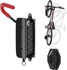 Supporto Parete Biciclette Girevole,Ganci per Biciclette Da Muro,Gancio Bici Mur