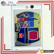 2016-17 Panini Select Soccer NEYMAR JR GAME Patch Indossata Maglia Giocatore Reliquia