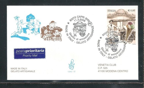 Italia busta fdc - italia,