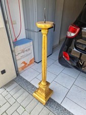 Candeliere in foglia d'oro del 1800