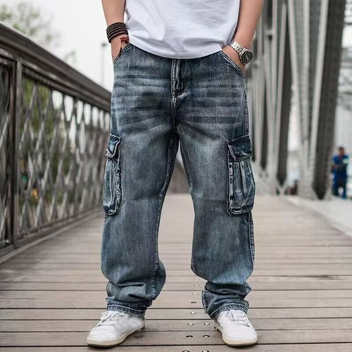 Pantaloni cargo casual uomo - pantaloni,
