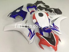 White Blue Red HRC ABS