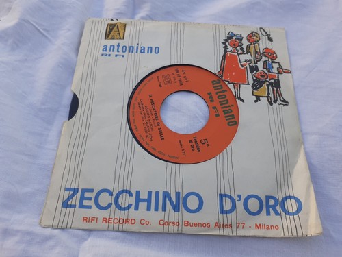 Disco vinile zecchino oro - vinile, 45