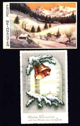 Postkarte frone weihnachten - 2,