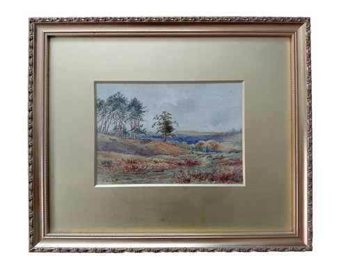 Antique victorian watercolour