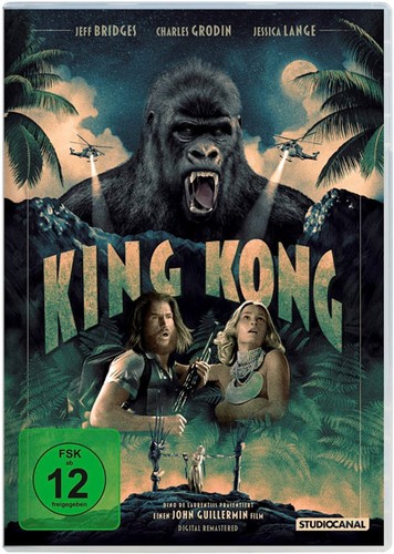 King kong 1976 - -1976-, (dvd)