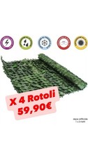 SIEPE SINTETICA 4 ROTOLI 1x3