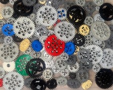Lego lotto di 30 ingranaggi