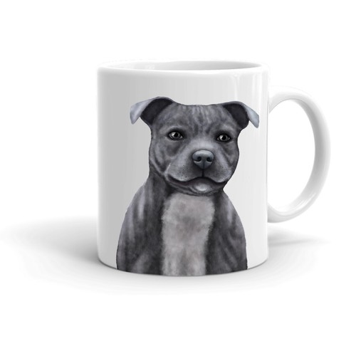 Tazza illustrata staffordshire - tazza,