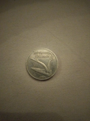 Moneta lire 1954 spighe - moneta,