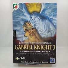 PC game A GABRIEL KNIGHT 3 - IL MISTERO MACCHIATO DI SANGUE, Leader 1999