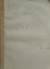 AB URBE CONDITA LIBRI. ITERUM RECOGNOVIT WILH WEISSENBORN. PARTIS I, FASC.II LIB