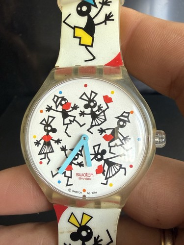 Swatch touch time for kiss - time, a