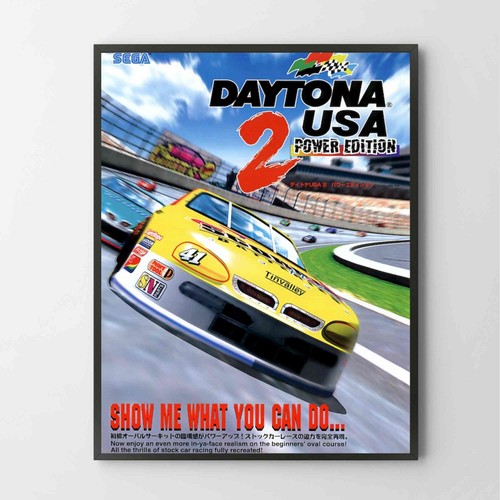 Poster daytona usa power - daytona,