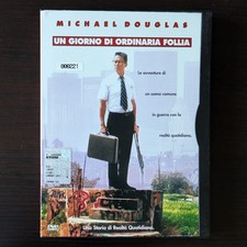 UN GIORNO DI ORDINARIA FOLLIA con M. Douglas DVD SNAPPER ED ITALIANA ex noleggio