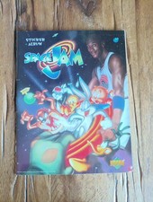 Album Space Jam 1997 Upper Deck Michael Jordan Completo -1 Basketball Sticker  