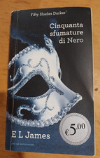 libro romanzo cinquanta sfumature di nero e. l. james 2013 mondadori