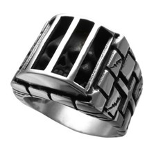 Anello uomo gabbia - uomo,