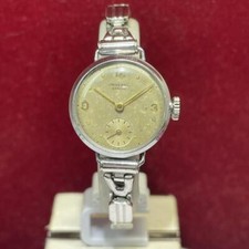 Orologio donna UNIVERSAL GENEVE Small Second carica manuale argento tondo W24mm