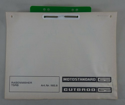 Gutbrod lawnmower tsrb - lawnmower, parts