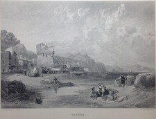 Stampa antica veduta - antica,