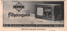 Radio a valvole Nora Elektra