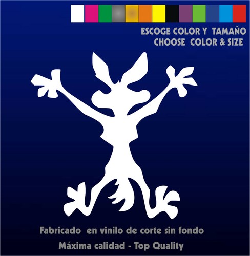 Pegatina coyote vinilo - pegatina,