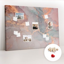 Wandtafel Korkplatte Tafel ohne Rahmen 100 Pinnadeln 140x100 cm Dekorative Murme