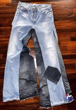 Jeans uomo regular pantaloni Cotone denim elasticizzato Taglie Forti da 40 a 46