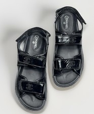 Chanel Dad Sandals Black