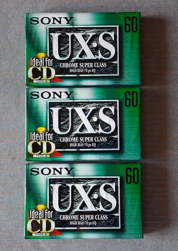 Lotto audiocassette sony s - lotto, ux-s