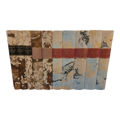 Libri finti pelle policroma - finti, in