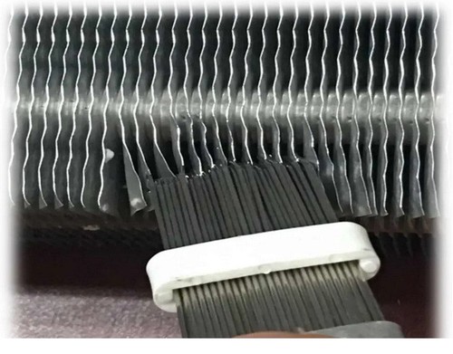 Pettine lamelle acciaio - a,
