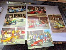 lotto 7 cartoline 1970/71 AUTO FORMULA 1 della SAEMEE rare FG NV - FERRARI 312 B
