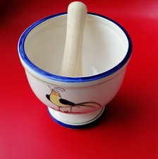 MORTAIO CERAMICA DECORATO