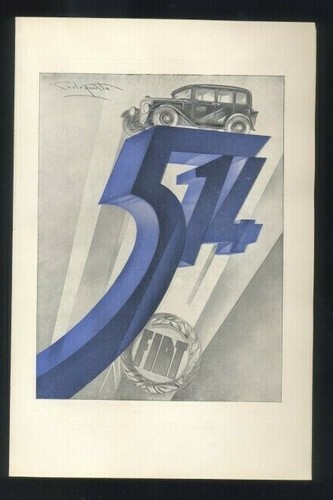 Pubblicità originale 1930