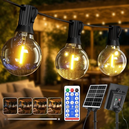 Luci solari esterno 15m - luci, da